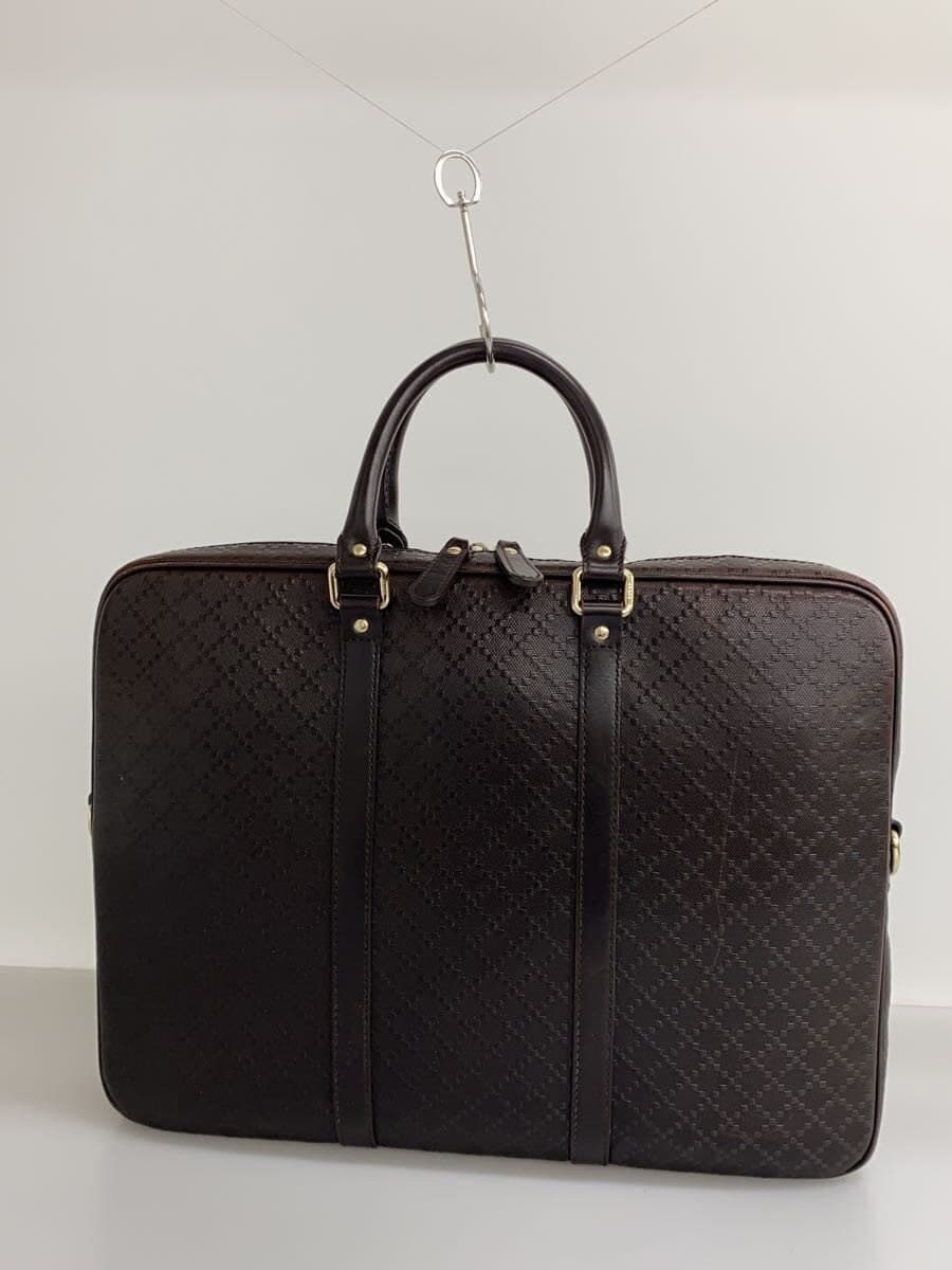 GUCCI Briefcase_Diamante Leather BRW 3