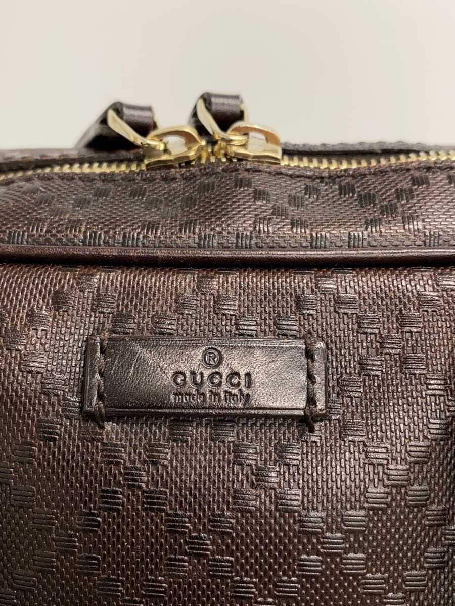 GUCCI Briefcase_Diamante Leather BRW 5
