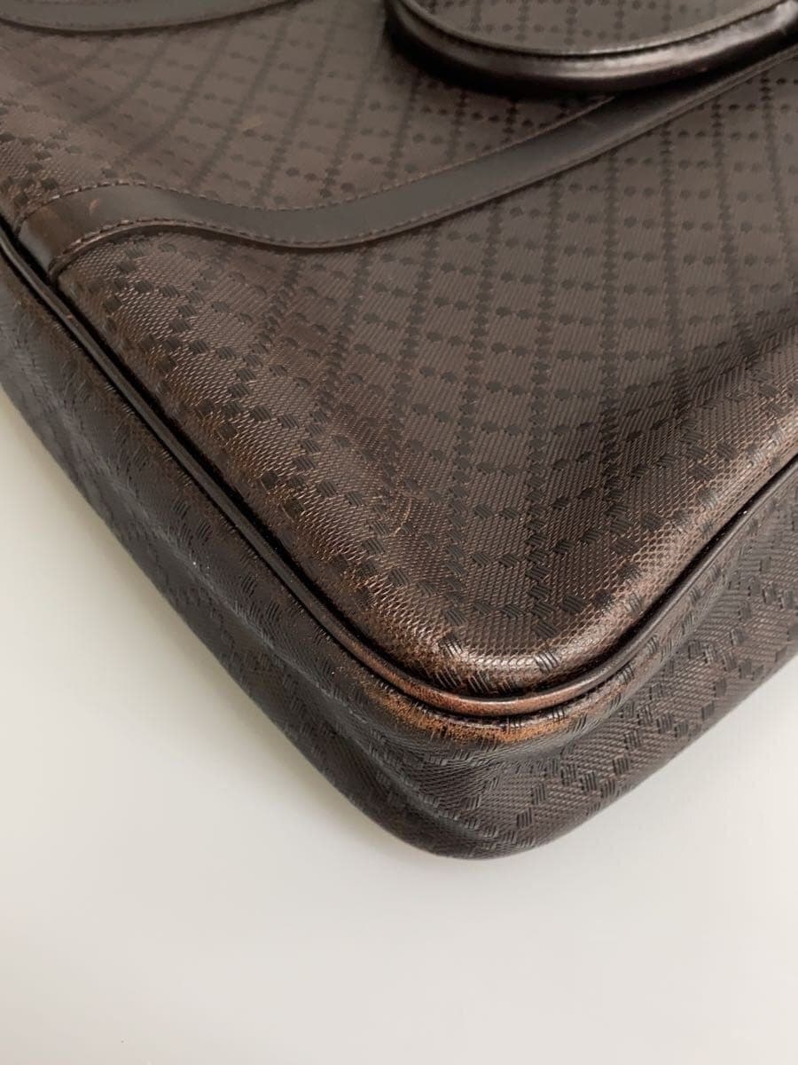 GUCCI Briefcase_Diamante Leather BRW 7