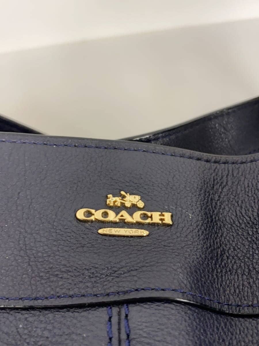 COACH Lexi _Navy Rayon NVY Solid 5