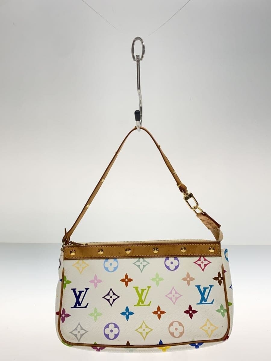 LOUIS VUITTON Pochette Accessoires_Monogram Multicolor_Bron PVC Multicolor