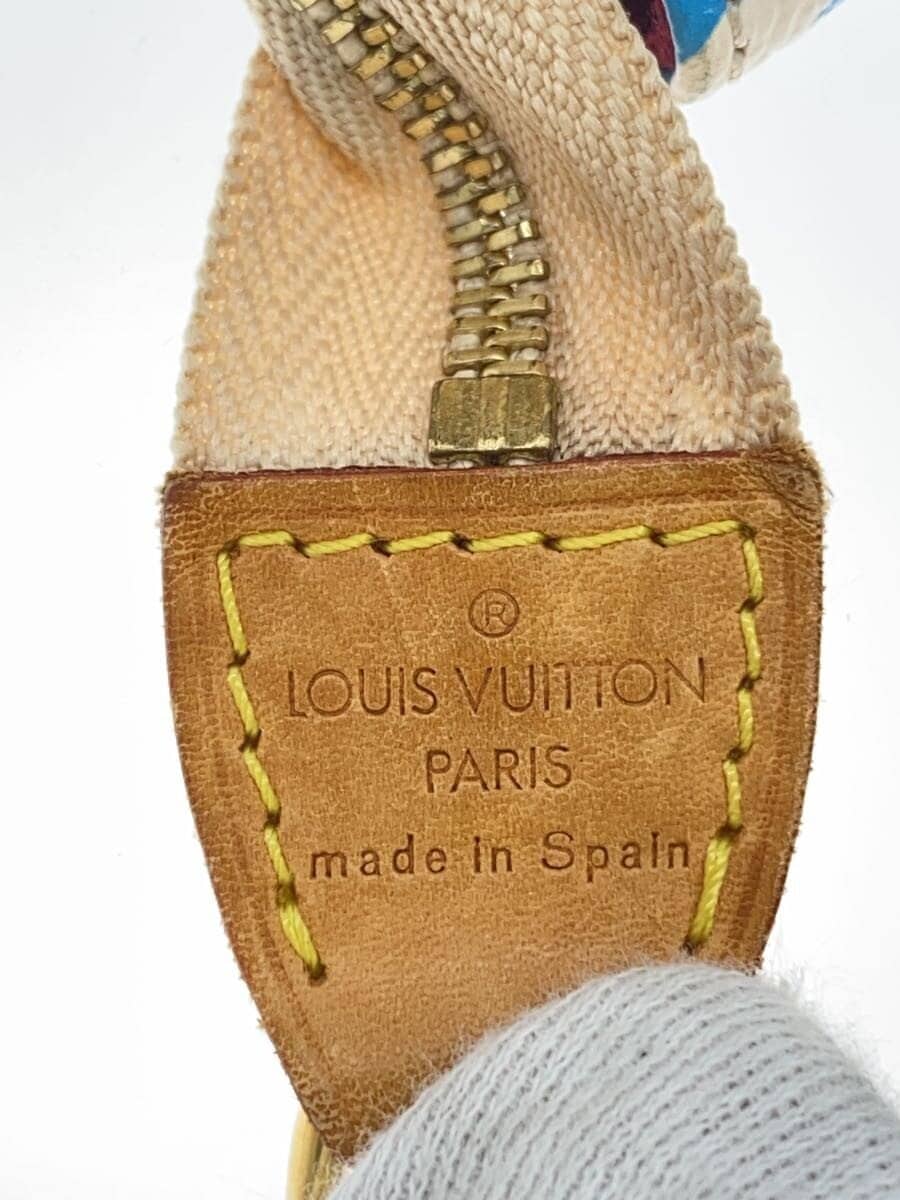 LOUIS VUITTON Pochette Accessoires_Monogram Multicolor_Bron PVC Multicolor 5