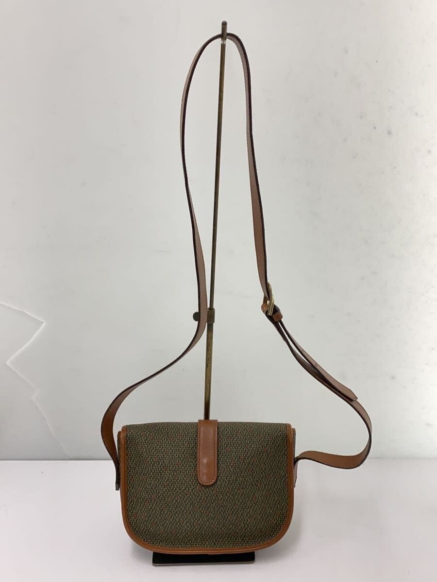 YVES SAINT LAURENT Shoulder Bag KHK All Over Pattern All Do 3