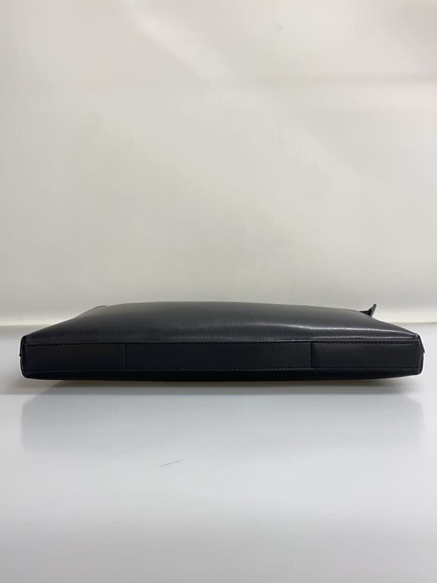 Paul Smith Shoulder Bag Leather BLK Solid 4