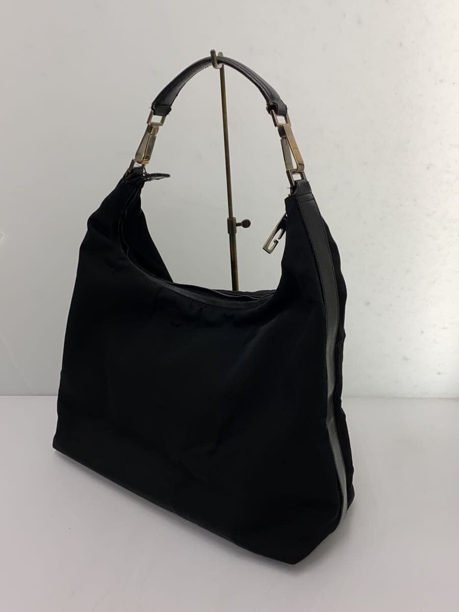 GUCCI Shoulder Bag Nylon BLK 2