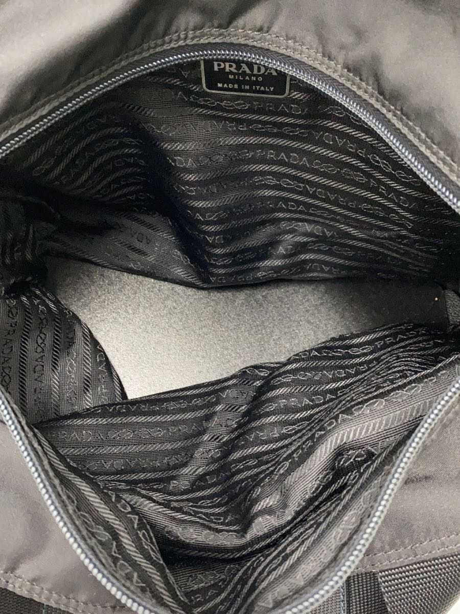 PRADA Tote Bag Nylon BLK Solid 6