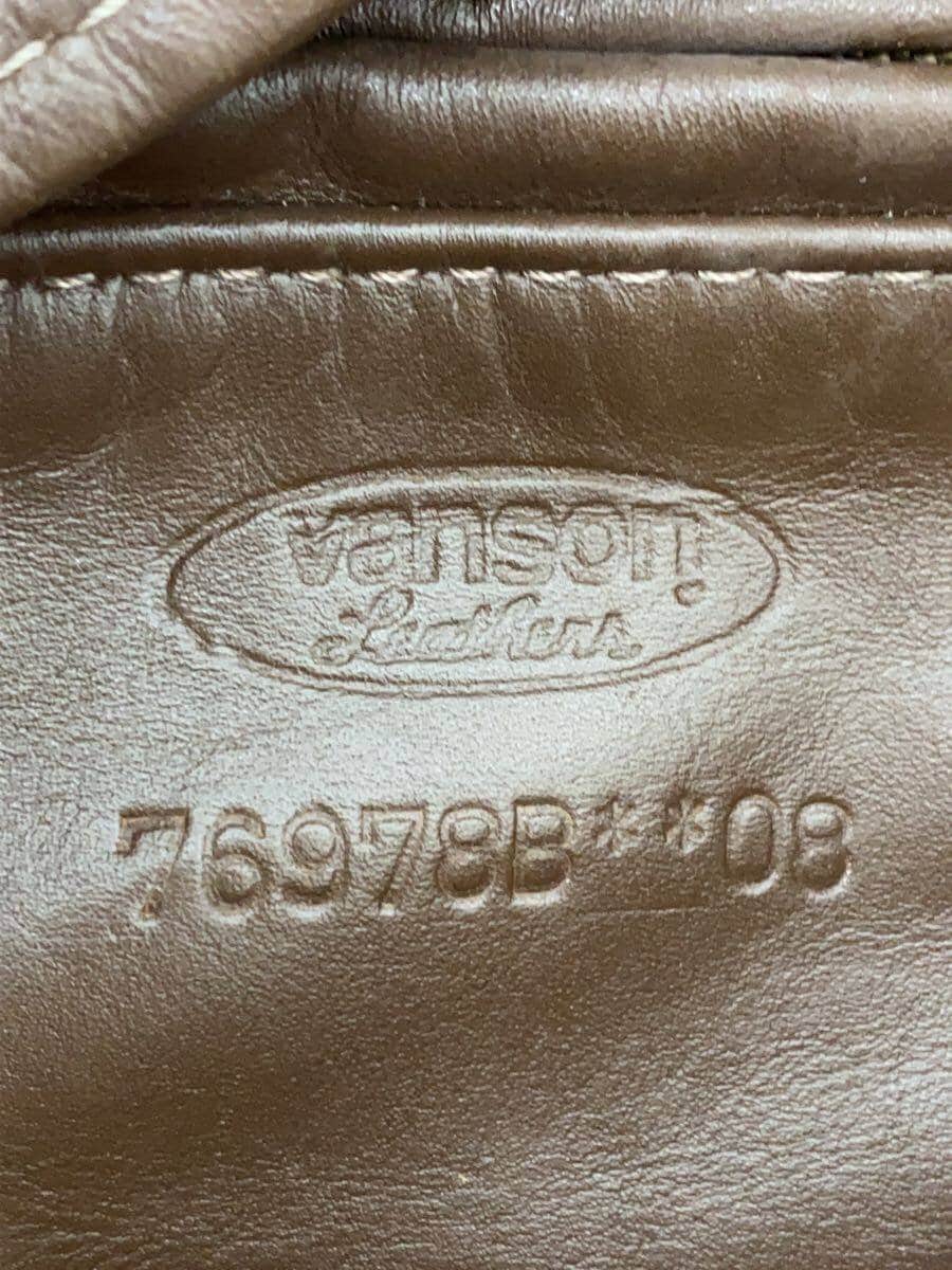VANSON Waist Bag NEW FANNY-PACK Leather BRW Solid 5