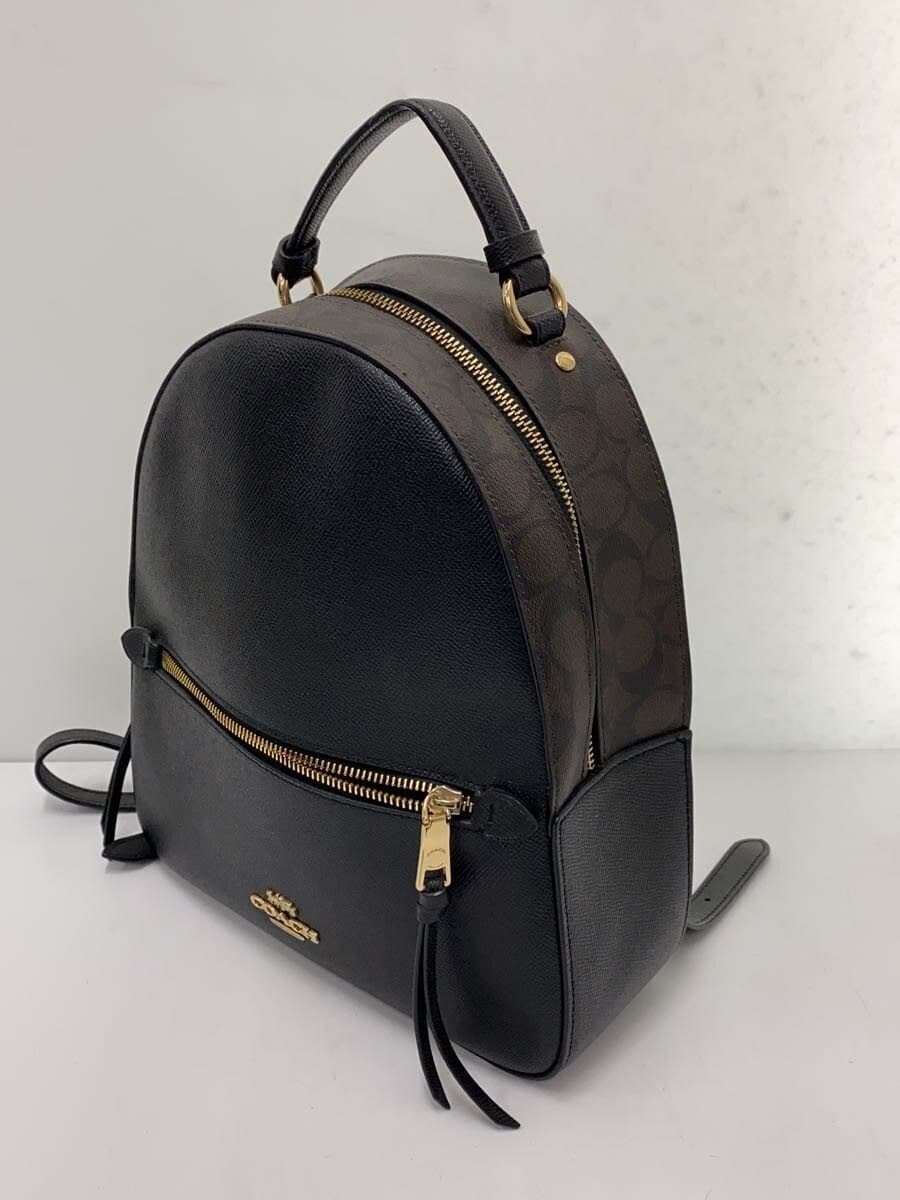COACH Backpack SIGNATURE JORDYN BACKPACK PVC BLK All Over Pattern F76622 2