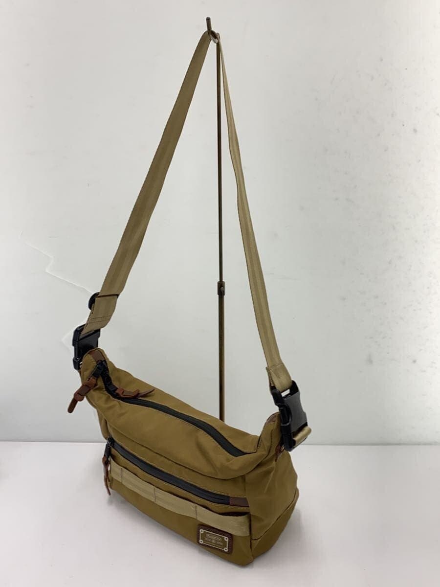 AS2OV shoulder bag polyester CML plain 064142 2WAY 2