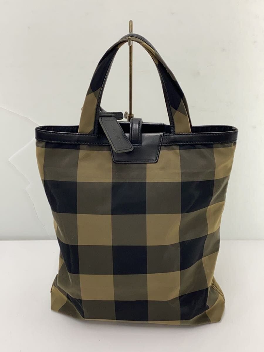 Beautiful drawing handbag -- KHK Check 3