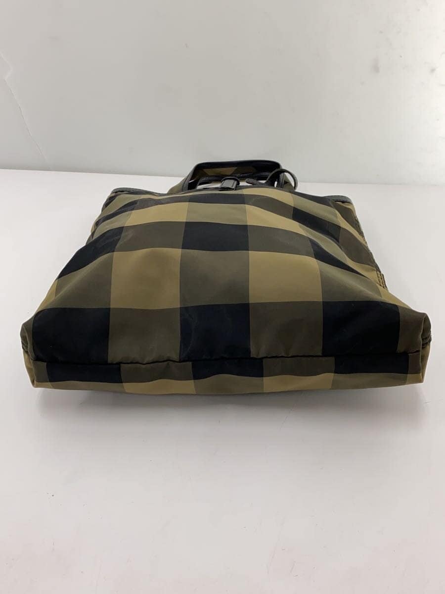 Beautiful drawing handbag -- KHK Check 4