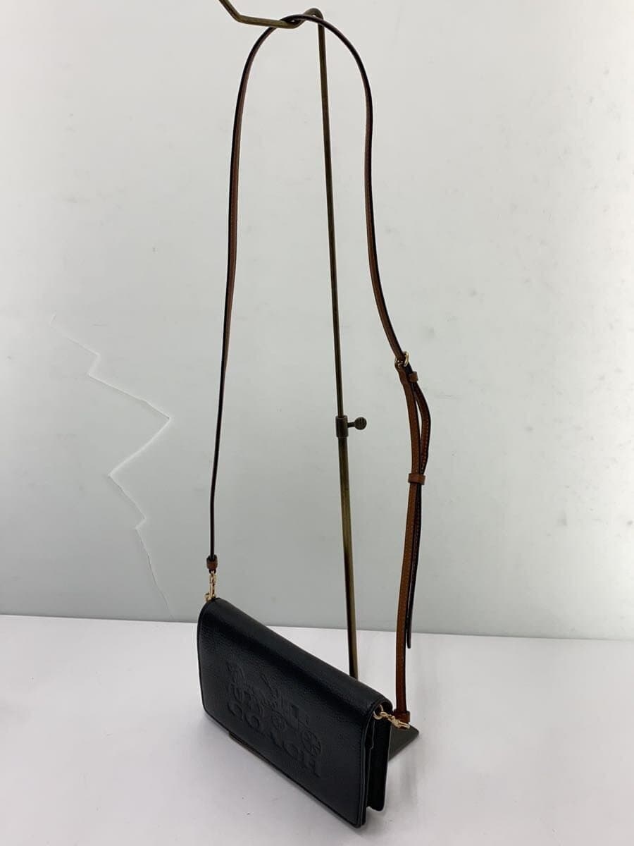 COACH Shoulder Bag Leather Black C4209 2