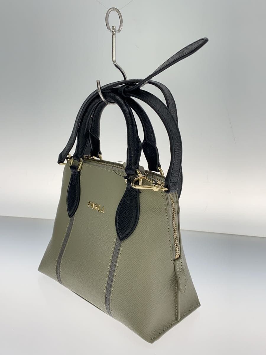 FURLA Shoulder Bag Leather GRY WB00539 2