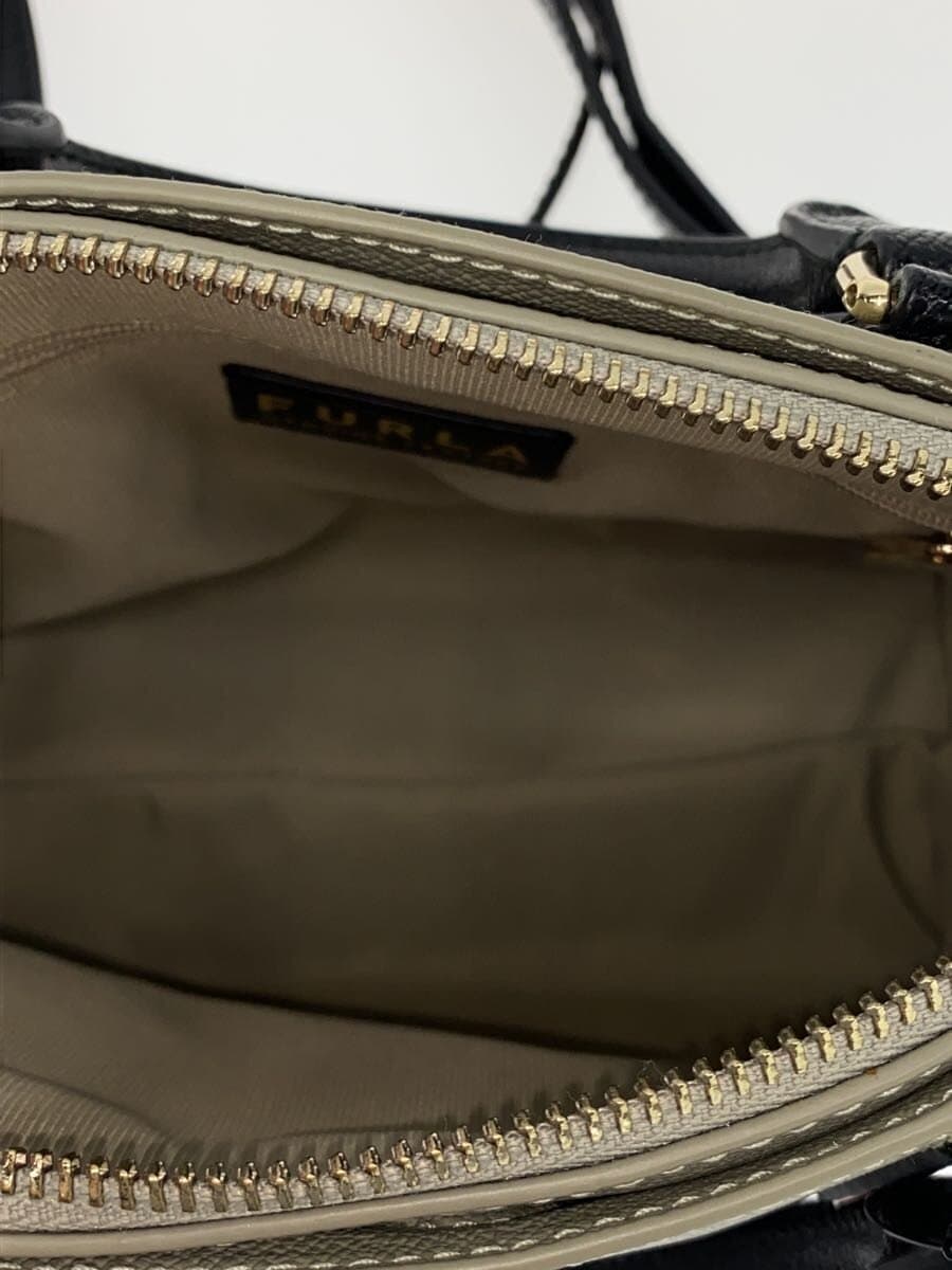 FURLA Shoulder Bag Leather GRY WB00539 6