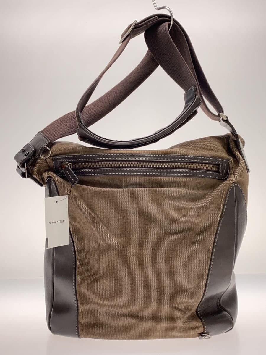 dunhill MOTORITIES Shoulder Bag Canvas BRW Plain 3