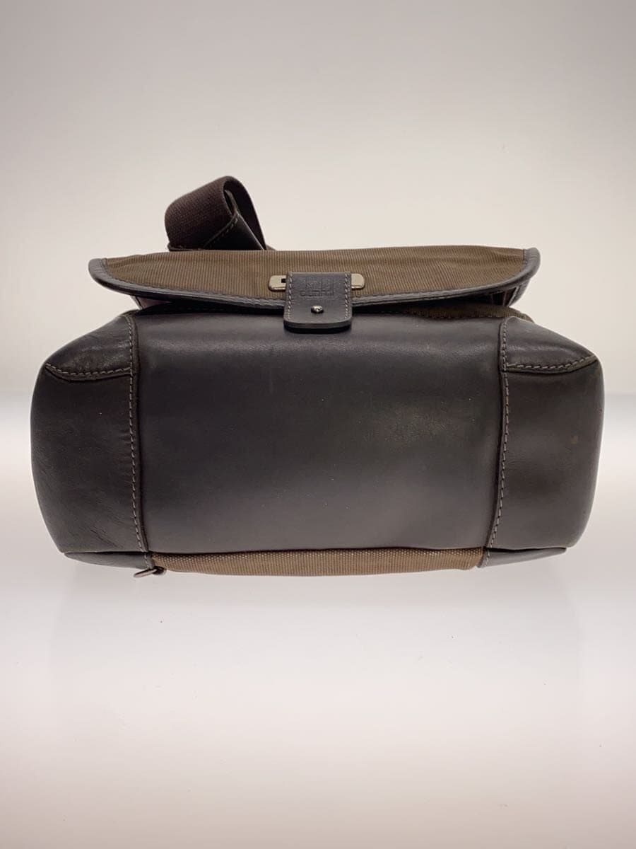 dunhill MOTORITIES Shoulder Bag Canvas BRW Plain 4