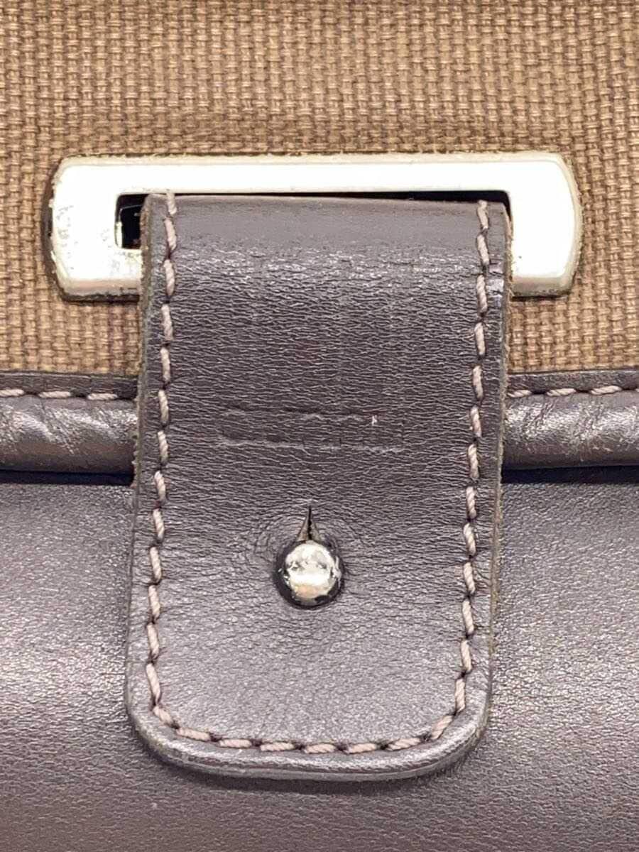 dunhill MOTORITIES Shoulder Bag Canvas BRW Plain 5