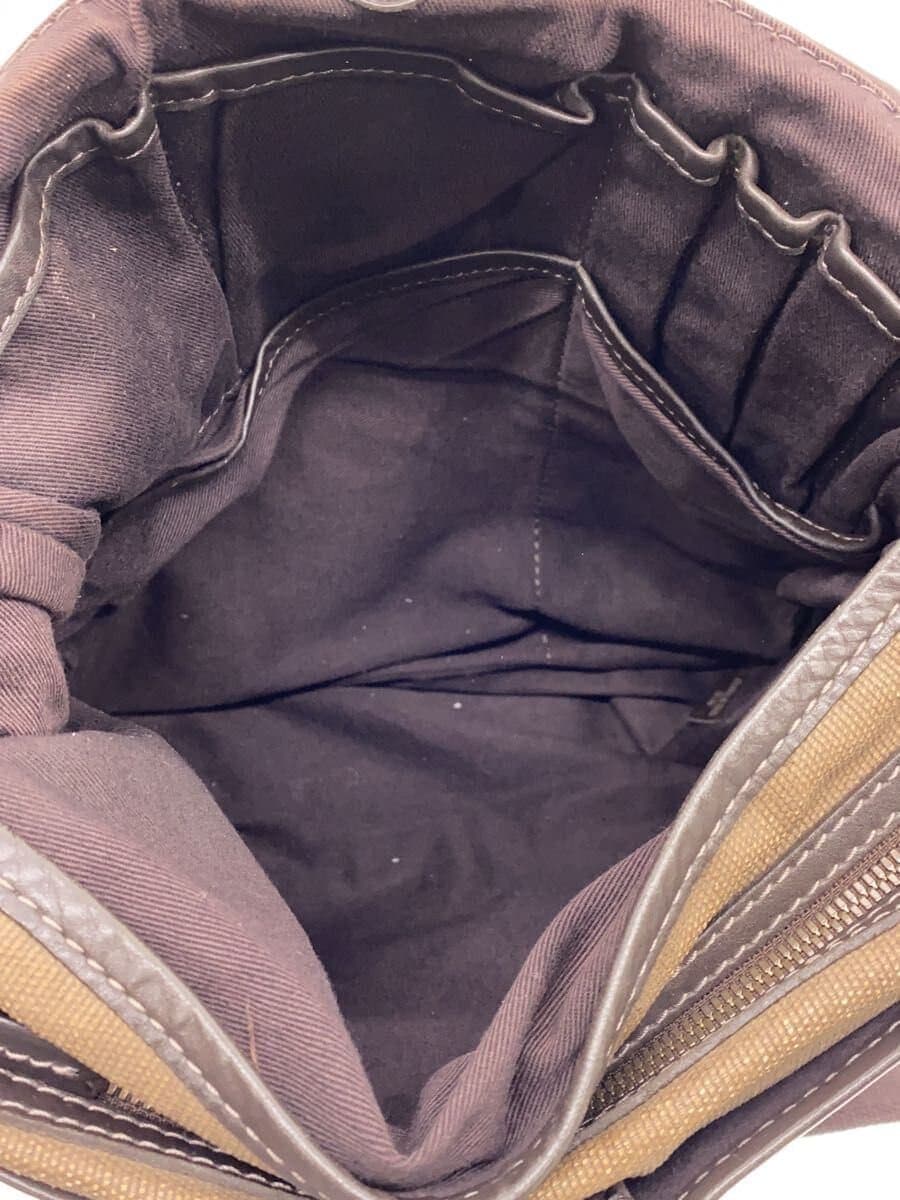 dunhill MOTORITIES Shoulder Bag Canvas BRW Plain 6