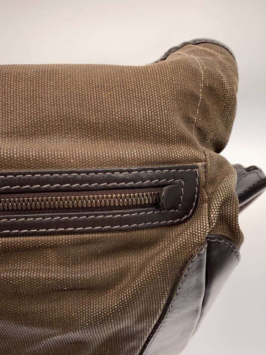 dunhill MOTORITIES Shoulder Bag Canvas BRW Plain 9