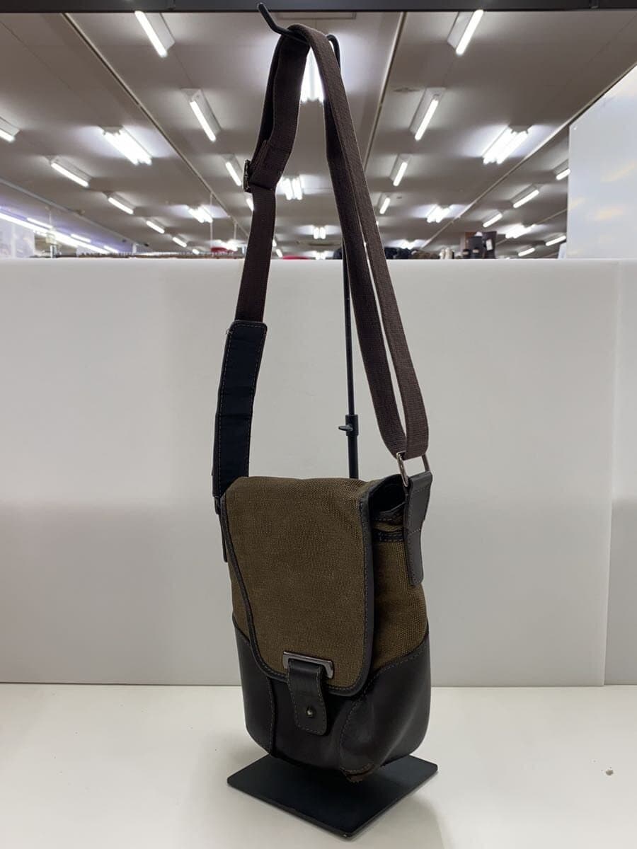 dunhill MOTORITIES Shoulder Bag Canvas BRW Solid 2