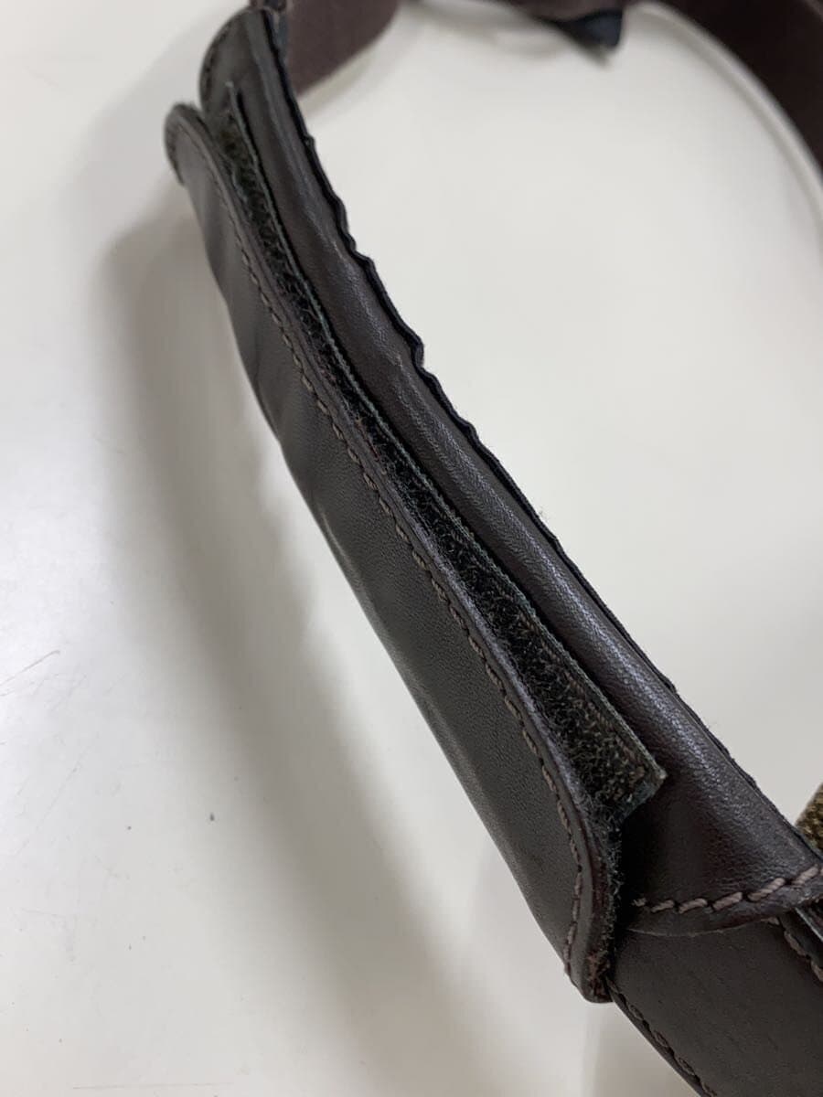 dunhill MOTORITIES Shoulder Bag Canvas BRW Solid 9