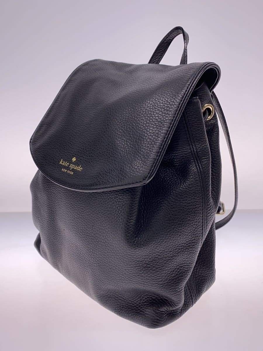 kate spade new york Backpack Leather BLK 2