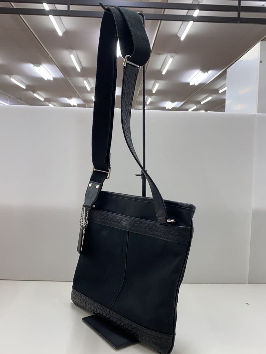 COACH Shoulder Bag Nylon BLK F70325 2