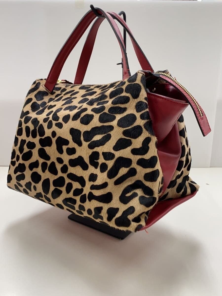 GIANNI CHIARINI Tote Bag BLK Leopard 2