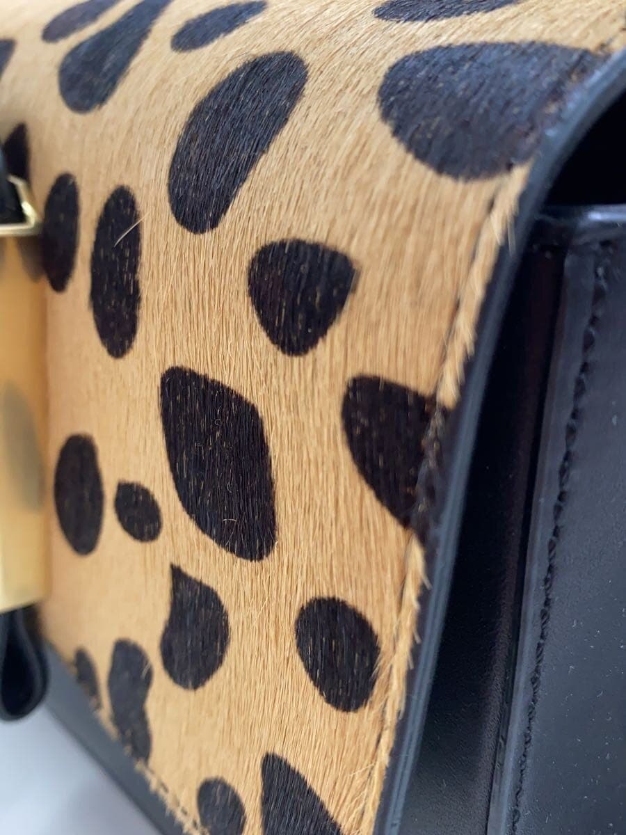 Other Brand FLYNN Shoulder Bag BLK Leopard 8