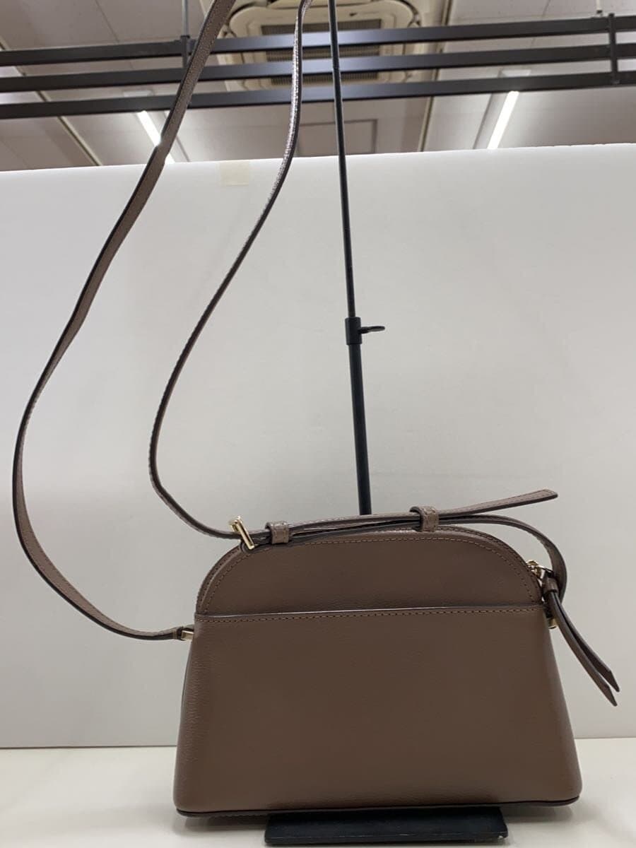 kate spade new york Shoulder Bag Leather BEG Solid 3