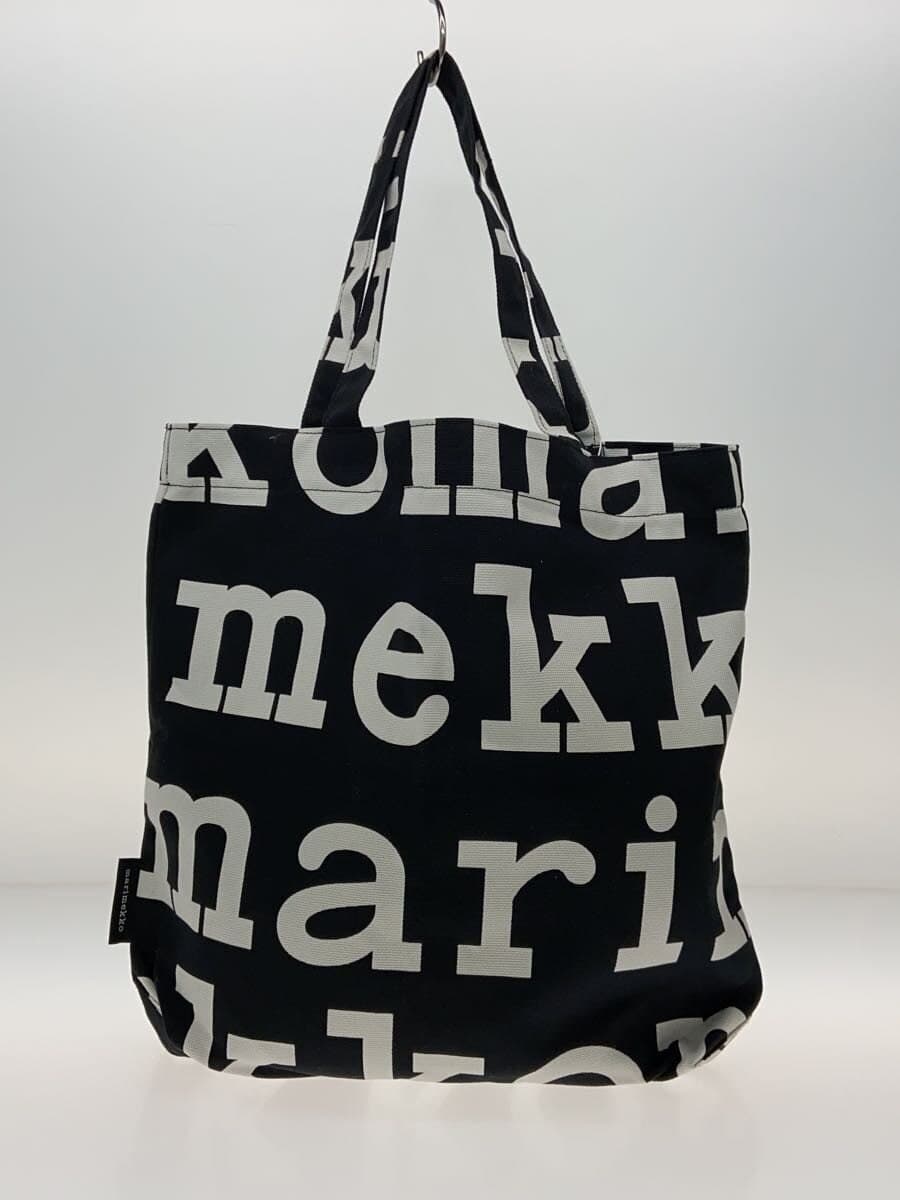 Marimekko tote bag -- BLK all-over pattern 047312 103872 3