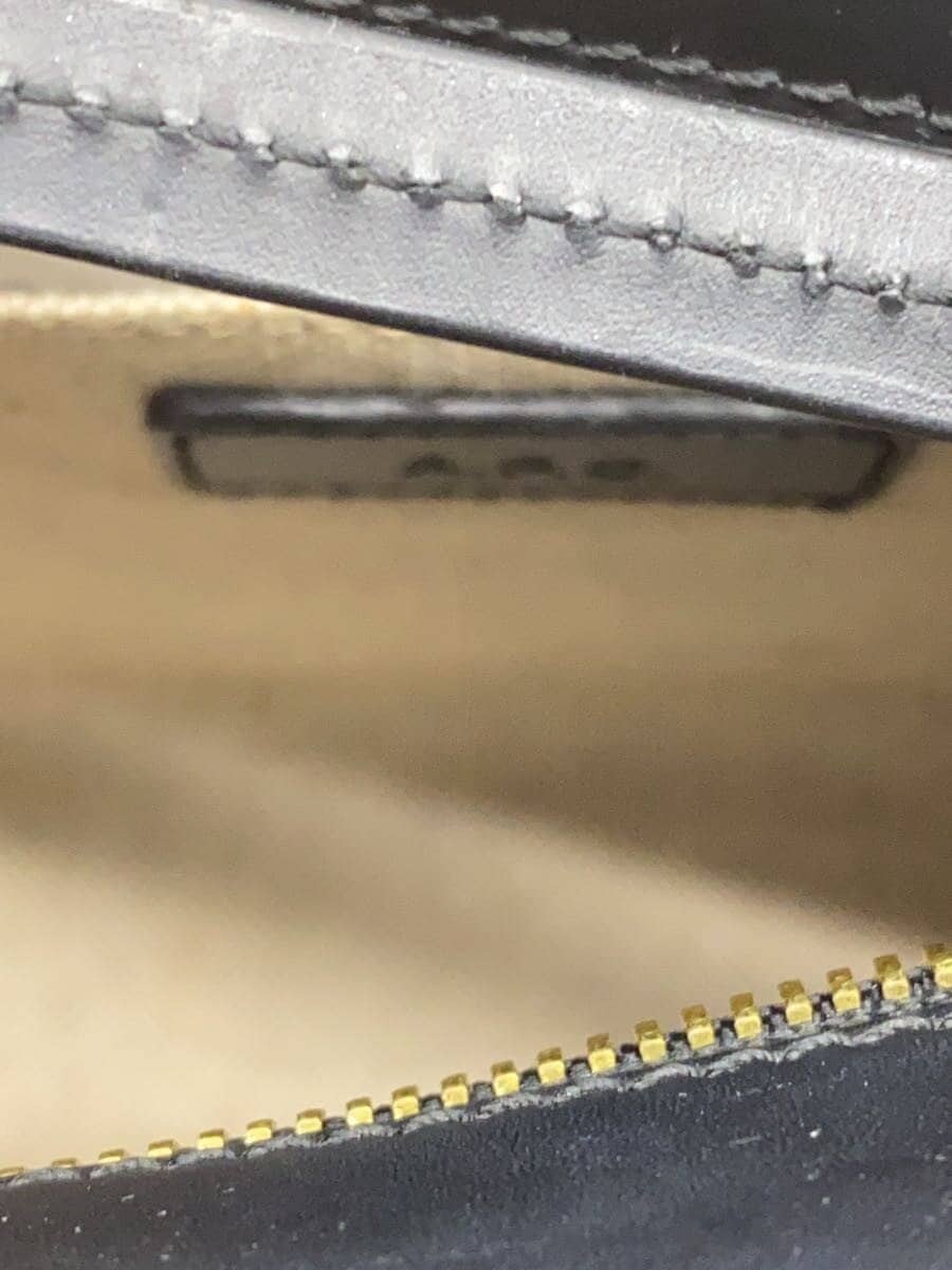 A.P.C. Shoulder Bag Leather Black 6