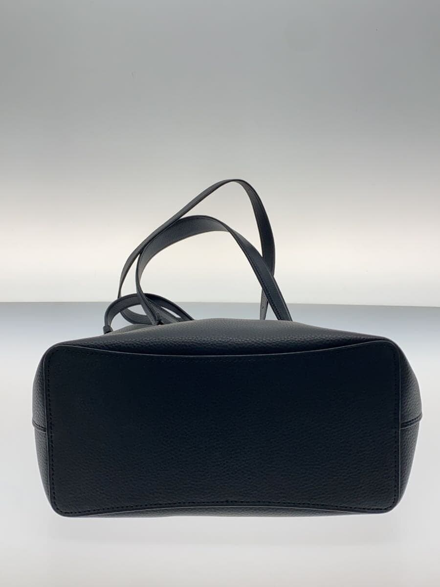 COACH Town Bucket Bag Leather BLK 91122 4