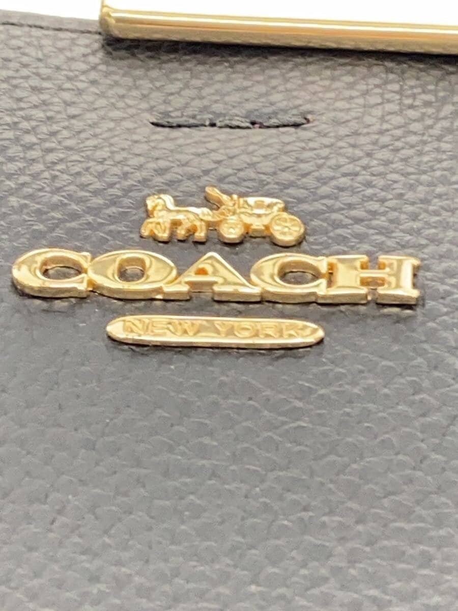 COACH Town Bucket Bag Leather BLK 91122 5