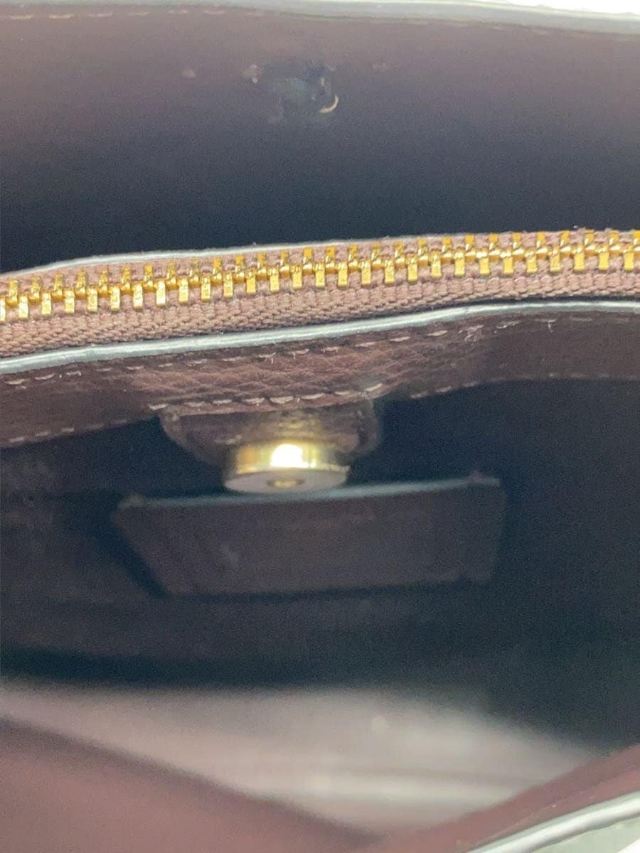 COACH Town Bucket Bag Leather BLK 91122 6