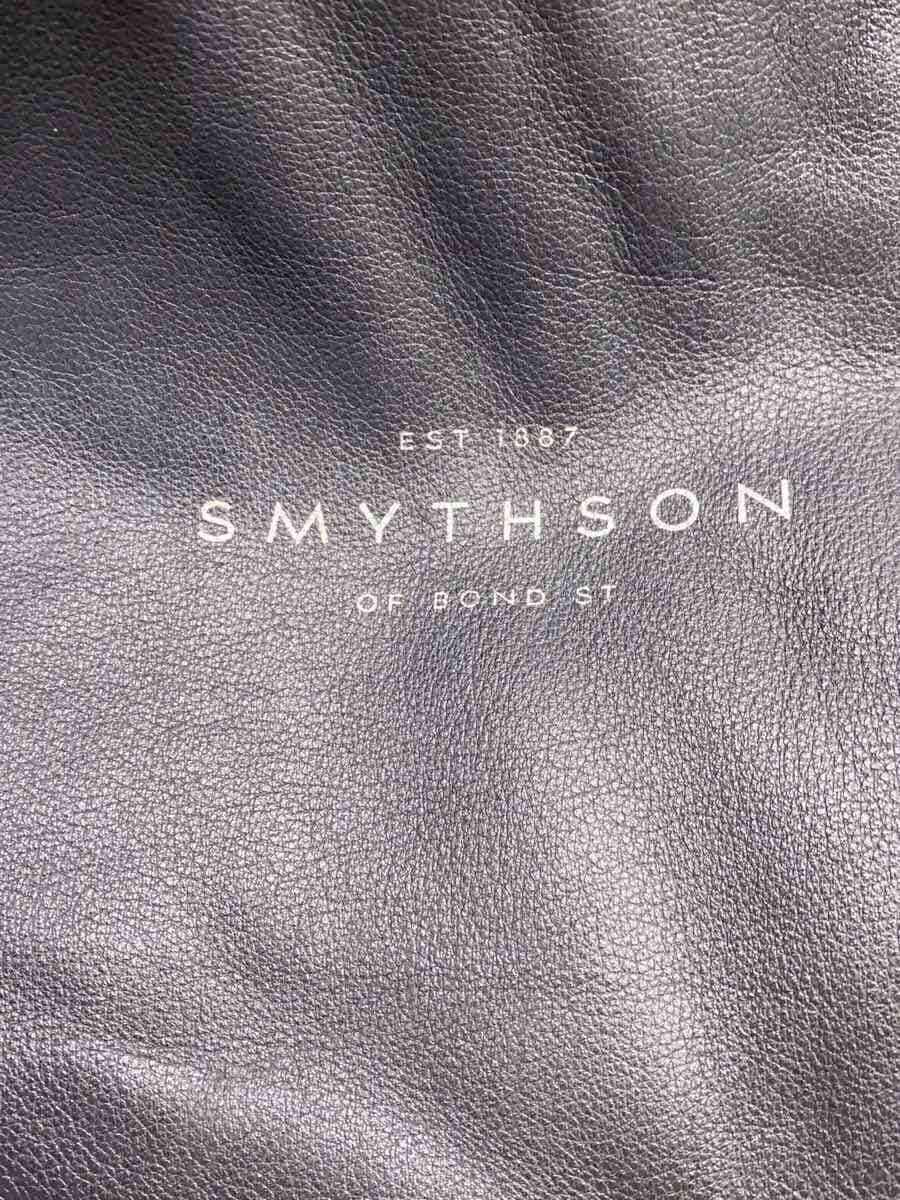 SMYTHSON bag leather black 5