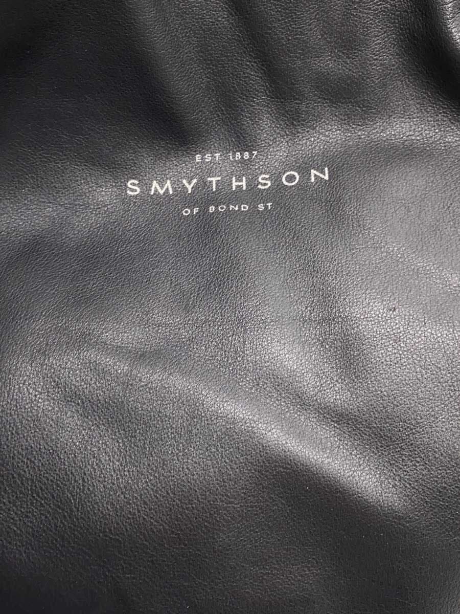 SMYTHSON bag leather black 7