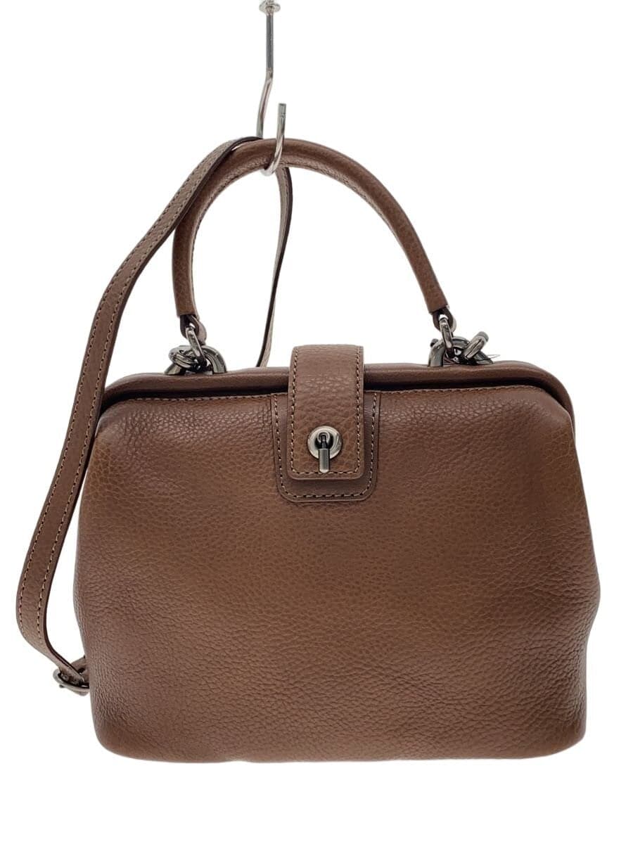 Tsuchiya Kaban Shoulder Bag Leather BRW