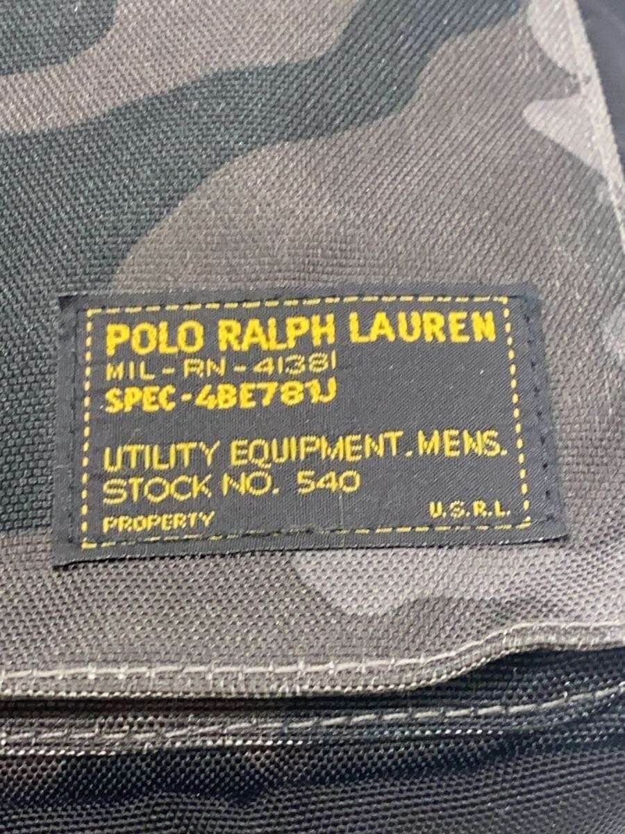 POLO RALPH LAUREN Briefcase Nylon BLK Camouflage 5