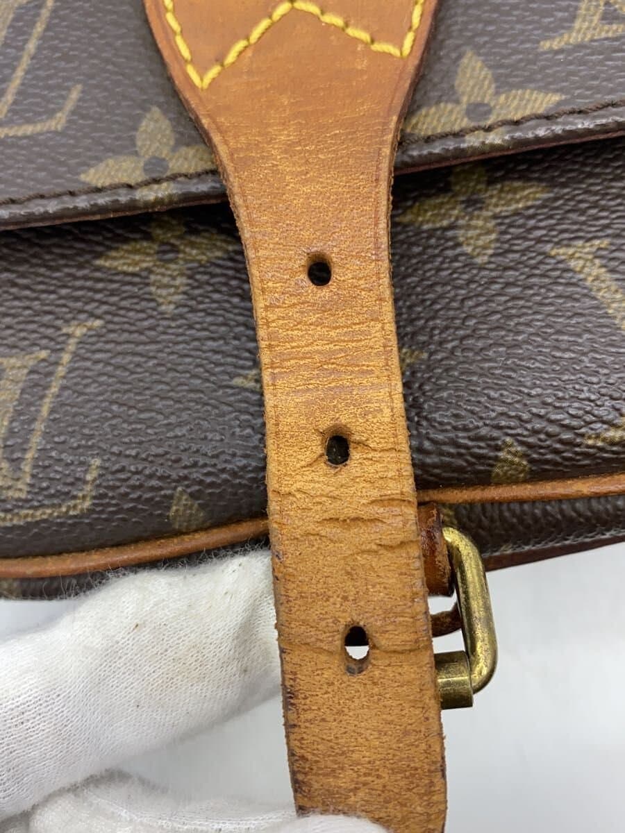 LOUIS VUITTON Cartouchiere PM_Monogram Canvas PVC BRW All Over Pattern 7