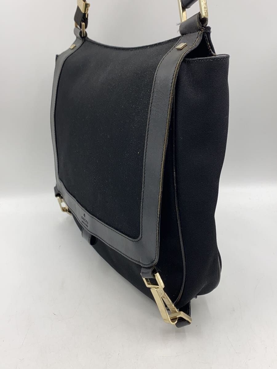 GUCCI Shoulder Bag Nylon BLK Solid 2