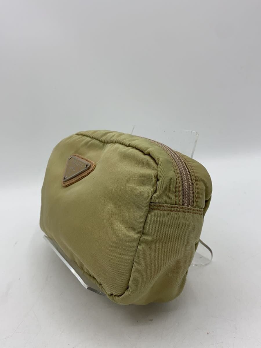 PRADA Pouch Nylon BEG 2