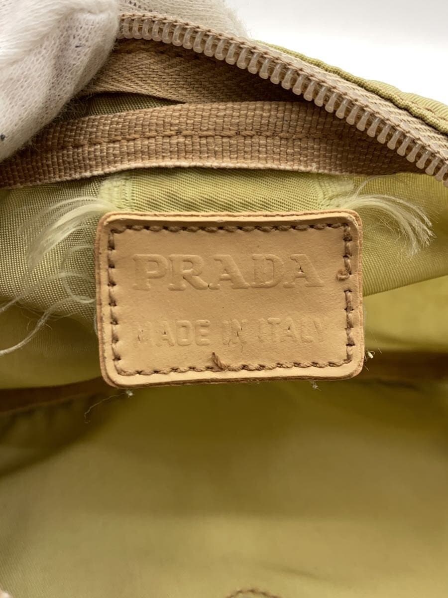 PRADA Pouch Nylon BEG 5