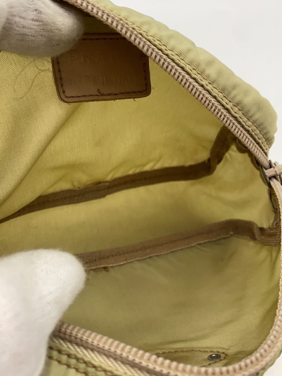 PRADA Pouch Nylon BEG 6