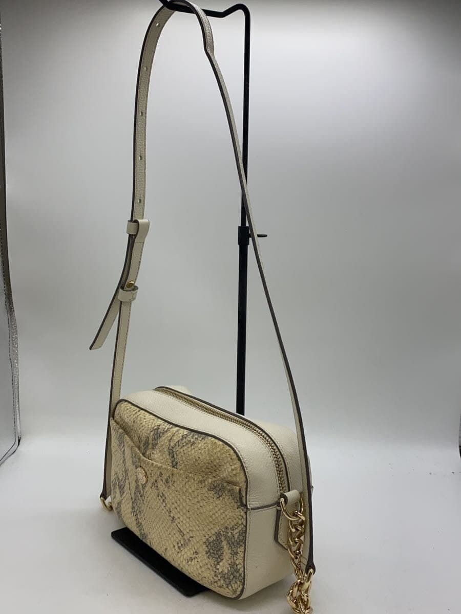 COLE HAAN shoulder bag leather CRM 2