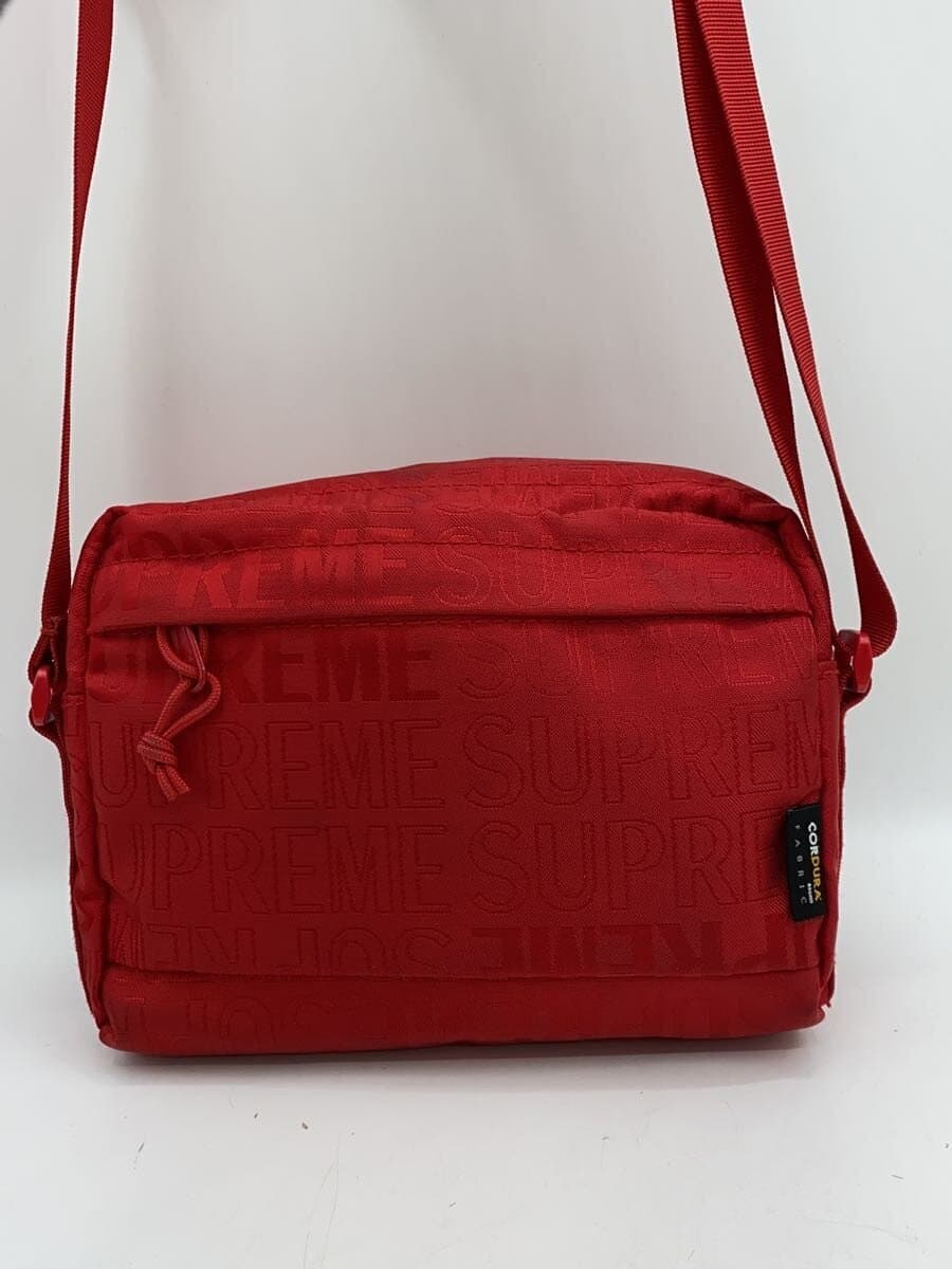Supreme19SS Shoulder Bag Shoulder Bag Nylon RED 3
