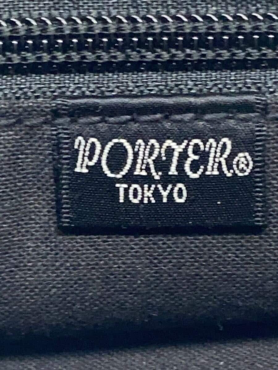 PORTER shoulder bag leather KHK 5