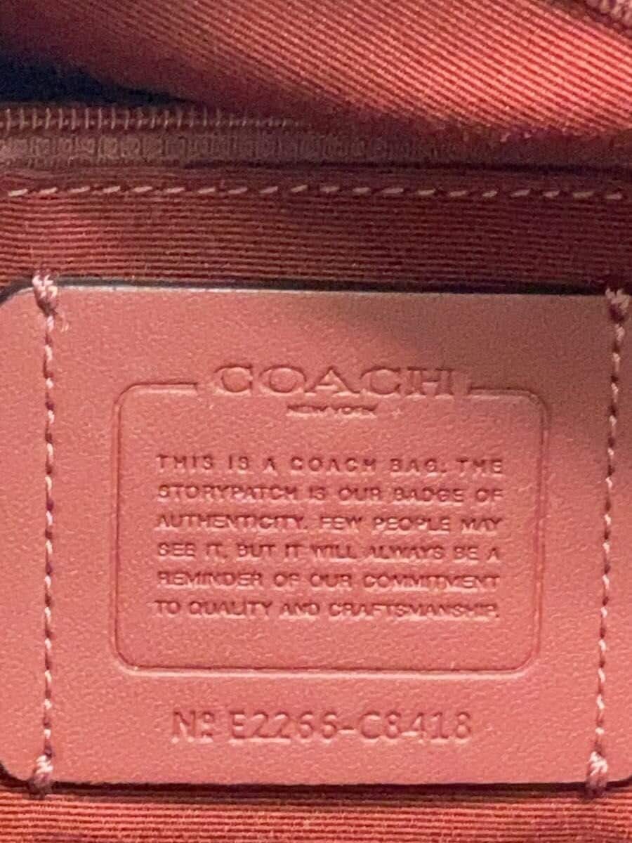 COACH Dempsey Tote 40 Signature with Strap and Coach Patch Canvas GRY Total 5