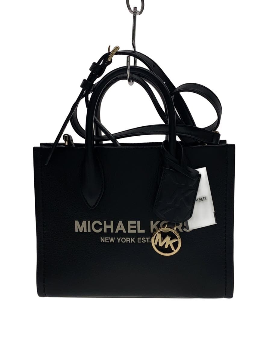 MICHAEL KORS Shoulder Bag Leather Black 35S2G7ZC5L