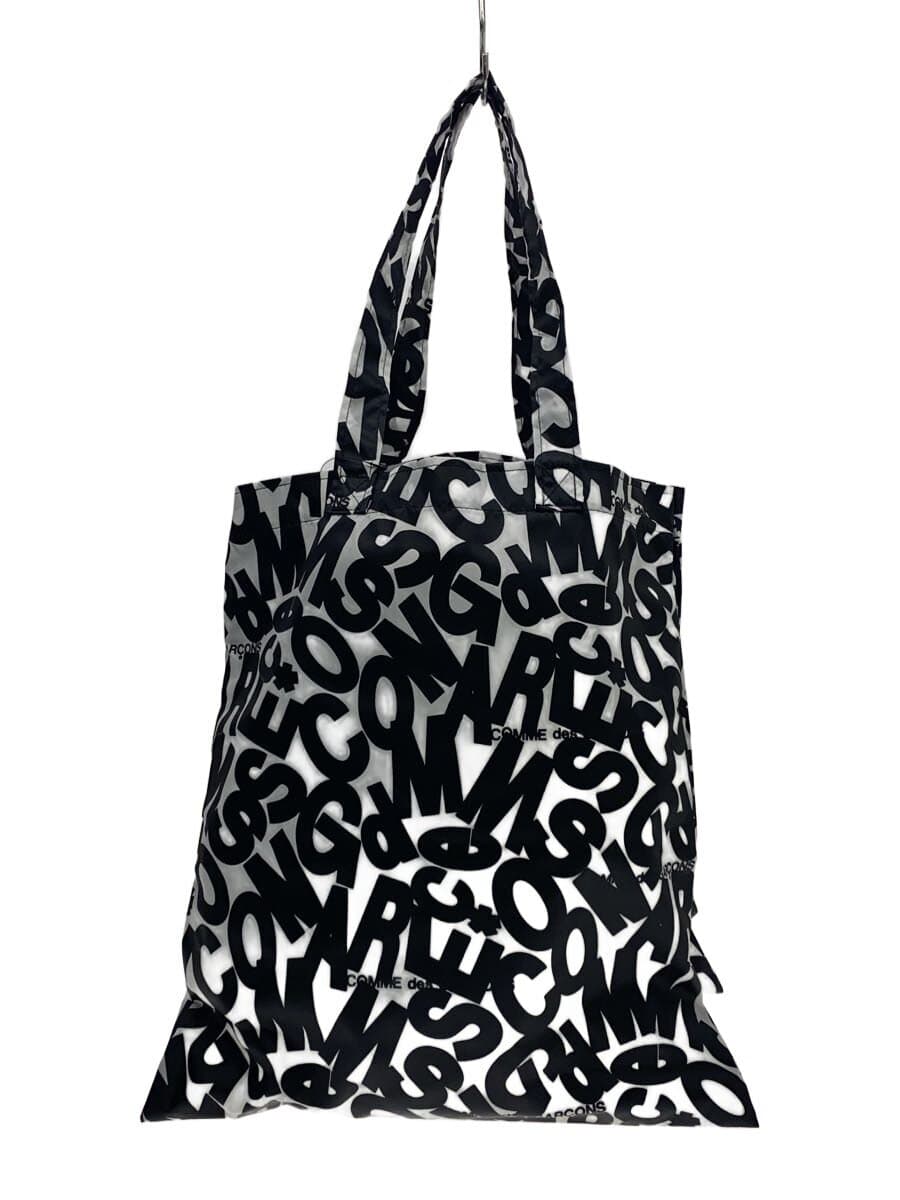 COMME des GARCONS tote bag nylon WHT all-over pattern OP-K213
